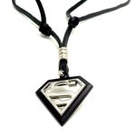 Medalion Superman negru-0